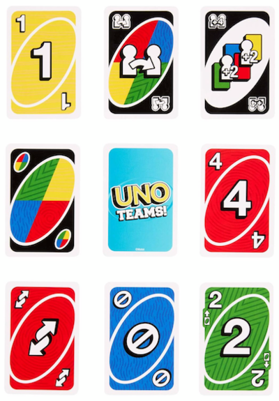 Uno Teams Cards